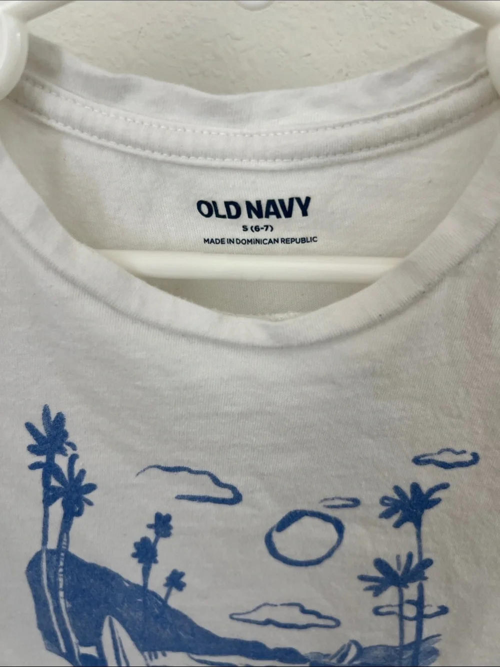 ⭐️3/$15 (S6/7) Old Navy Vacay Surfboard Tee Shirt